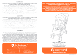 Baby Trend Sit N' Stand Sport Stroller Owner's manual