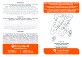 Baby Trend Expedition Double Jogger Owner's manual