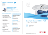 Xerox 7120/7125 Installation guide