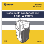 Steren BAF-0820BT Owner's manual