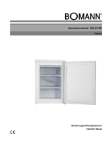 BOMANN GS 2186  Operating instructions