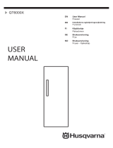 HUSQVARNA-ELECTROLUX QT6000X User manual