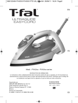 Tefal ULTRAGLIDE EASYCORD RED IRON Owner's manual