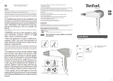 Tefal HV5519 - Dc Hair Dryer Owner's manual
