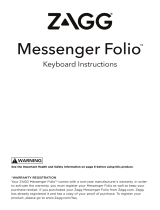 Zagg Messenger Folio Owner's manual