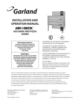 Garland US Range Cuisine Series Heavy Duty 12'' Add-A-Unit Operating instructions