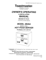 Toastmaster 3B26A Operating instructions