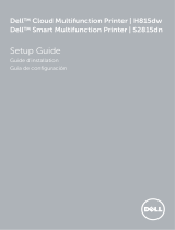 Dell H815dw Cloud MFP Printer Quick start guide