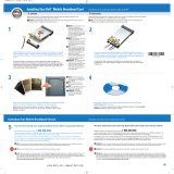 Dell Wireless 57XX-TELUS Mobile Broadband (CDMA EV-DO) Mini-Card Quick start guide