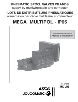 Asco Pneumatic Spool Valves Islands Mega Multipol IP65 Owner's manual