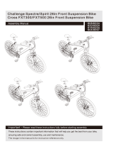 Cross FXT500 26 inch Wheel Size Mens Mountain Bike User manual