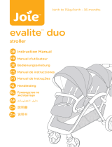 Joie EVALITE DUO STROLLER User manual