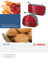 Bosch TAT6101GB/01 User manual