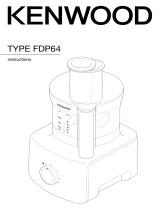 Kenwood FDP646WH 1.5L FOOD PROCESSOR WHT User manual