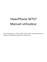 Haier W757 User guide