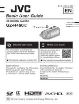 JVC GZ R460 User guide
