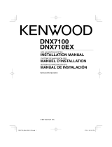 Mode d'Emploi Kenwood Série DNX 710 EX Installation guide