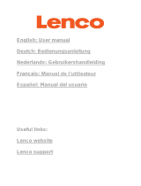 Lenco TAB-704 User manual