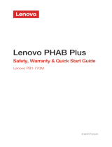 Mode d'Emploi pdf Lenovo Phab Plus User manual