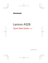 Lenovo A328 Owner's manual