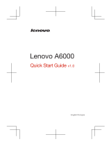 Lenovo A6000 Plus Owner's manual