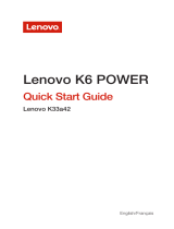 Lenovo K K6 User manual