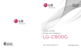 LG Série C800G Operating instructions