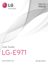 LG E971 rogers at&t User manual