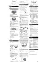 Oregon Scientific PE326 PM User manual