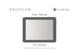 ProScan PLT 8223-K User manual