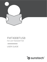 Sunstech FMT-400 BT USB Operating instructions