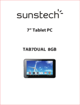 Sunstech Tab 7 Dual 8GB Owner's manual