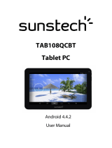 Sunstech TAB108QCBT User manual
