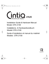 Mode CINTIQ 21UX User manual