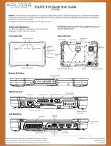 Zebra Xplore iX-101 B2 Operating instructions