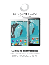 Brigmton BTPC-1020 QC 3G B N Owner's manual