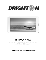 Brigmton BTPC-PH2 User manual