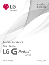 LG G Pad 8.0 4G Orange User guide