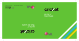 LG Série True Cricket Wireless User guide