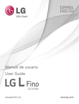 LG L Fino Telefónica User manual