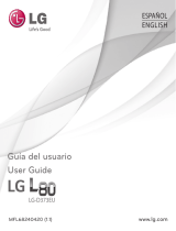 LG Série L80 - LG D373EU User manual