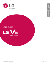 LG Série V10 Operating instructions