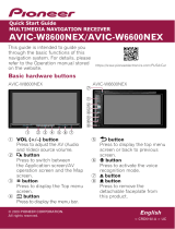 Pioneer AVIC W8600 NEX User guide