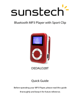 Sunstech Dedalo II BT Quick start guide