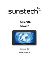 Sunstech Tab 97 QC Operating instructions