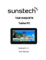 Sunstech Tab 104 QCBTK User manual