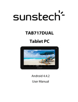 Sunstech Tab 717 Dual Operating instructions