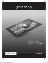 Yarvik Xenta Series User Xenta 13.3” TAB13-201 Quick start guide