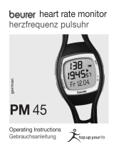 Beurer PM45 User manual