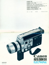 Canon Auto Zoom 814 Electronic User guide